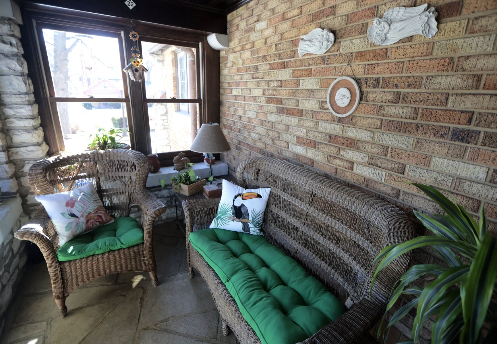 At home with Mary and Jerry Whitley